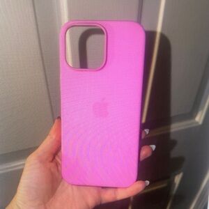 Pink Silicone Phone Case